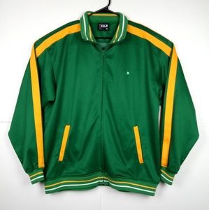 Southpole Men's XL Green Full Zip Track Jacket